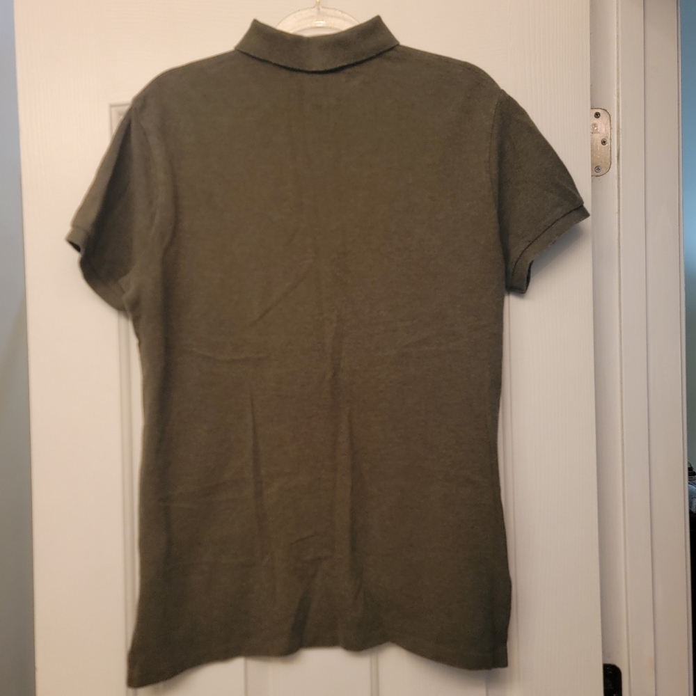 Polo by Ralph Lauren Olive Green Men's Shirt - Picture 2 of 4